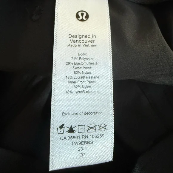 NWOT Lululemon Women’s Black Logo Baseball Cap! One Size Fits All! - Picture 5 of 6